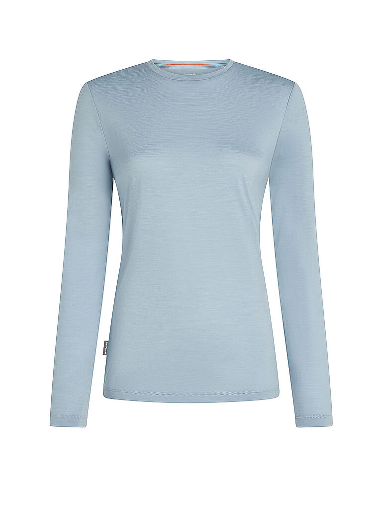 Icebreaker ICEBREAKER Damen Unterziehshirt Sphere III 125 Cool-Lite hellblau | XS, hellblau