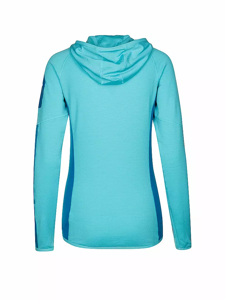 ICEBREAKER | Damen Fleecejacke Atom Hood | blau