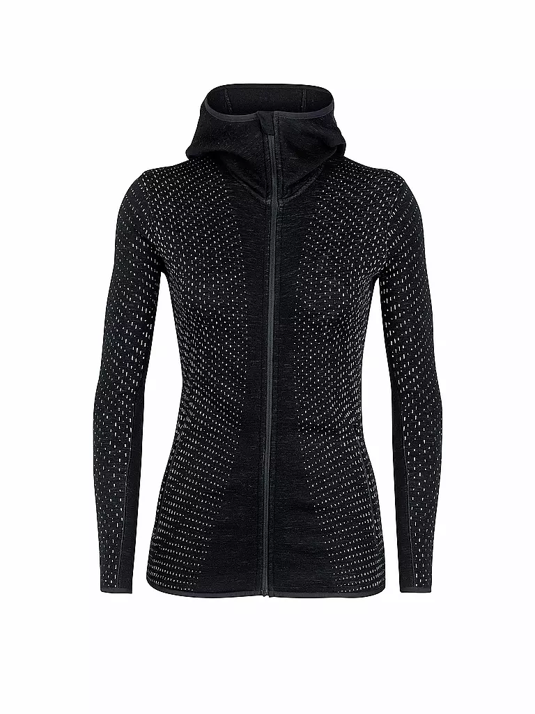 ICEBREAKER | Damen Fleecejacke Elemental Crystal Hoody | 