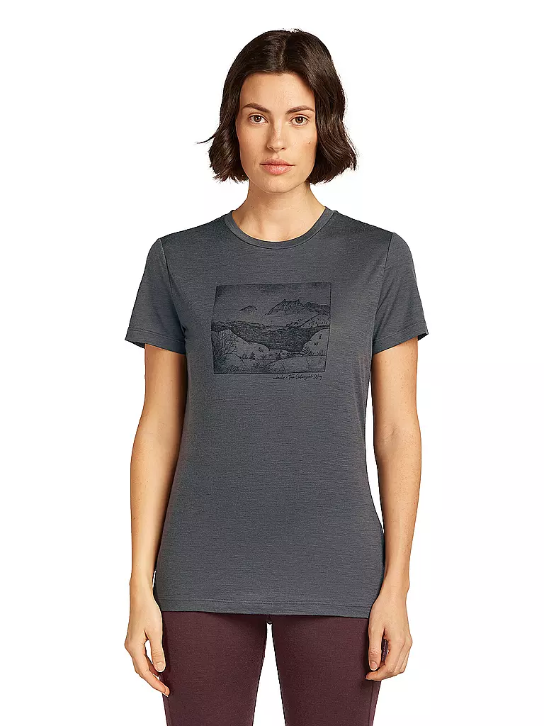 ICEBREAKER | Damen Funktionsshirt Lake View 150 Tech-Lite | mint