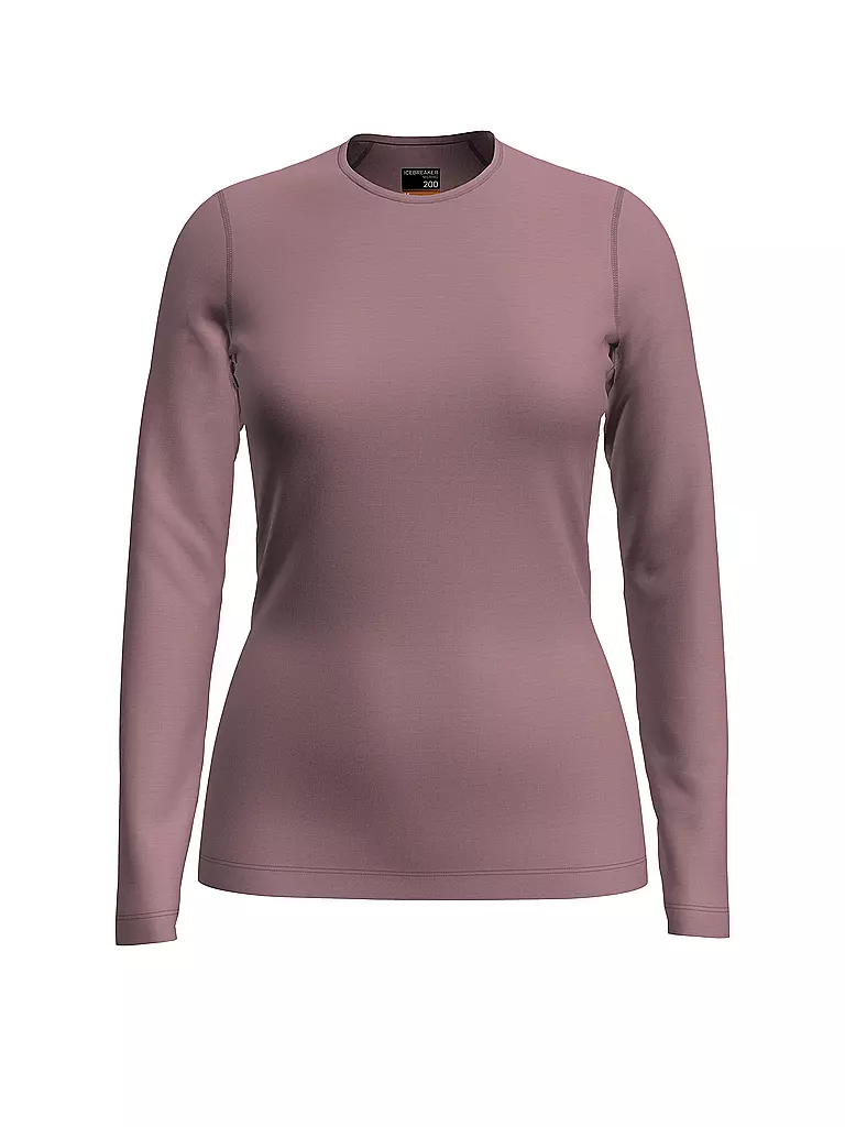 ICEBREAKER | Damen Funktionsshirt Merino 200 Oasis LS | rosa
