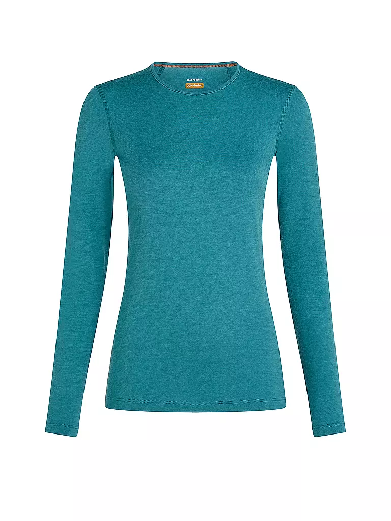 ICEBREAKER | Damen Funktionsshirt Merino 200 Oasis LS | petrol