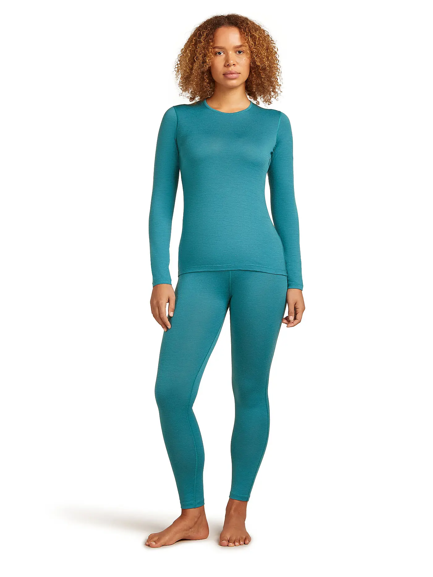 ICEBREAKER | Damen Funktionsshirt Merino 200 Oasis LS | petrol