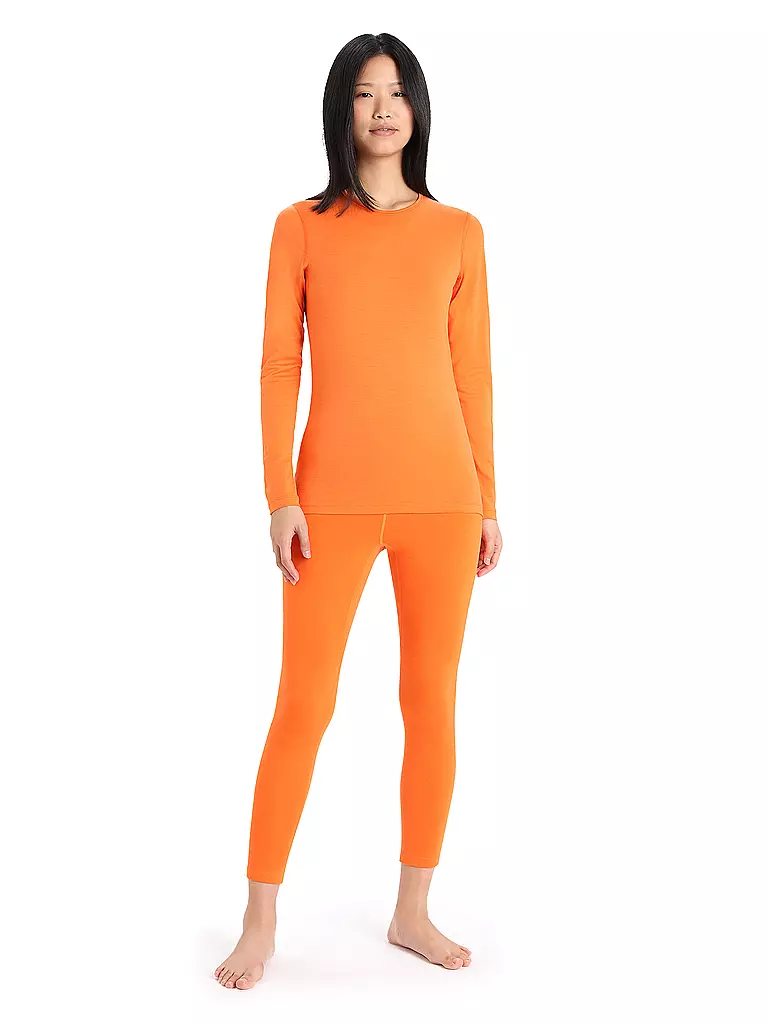 ICEBREAKER | Damen Funktionsshirt Merino 200 Oasis LS | orange