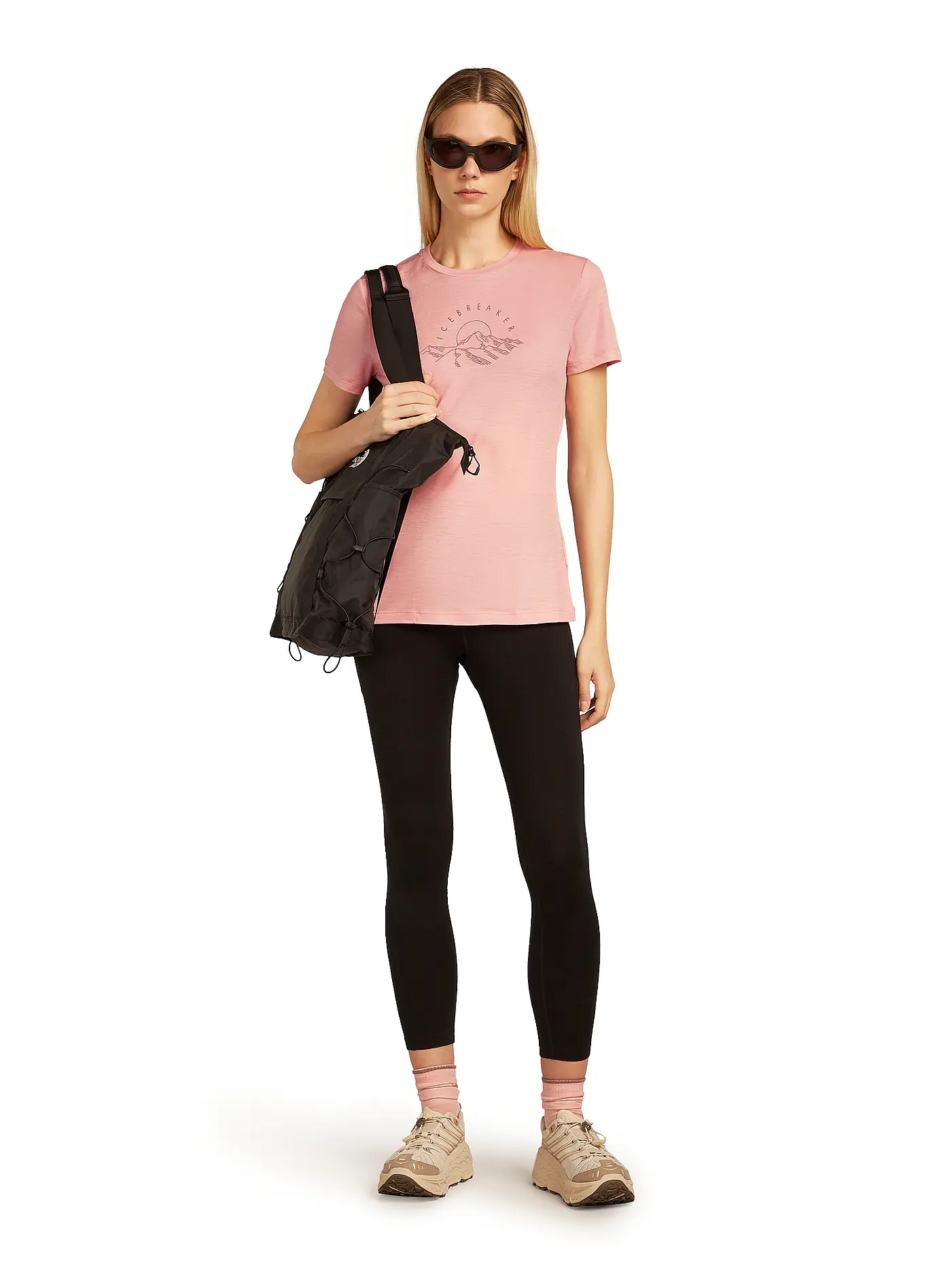 ICEBREAKER | Damen Funktionsshirt Sundrise 150 Tech | rosa