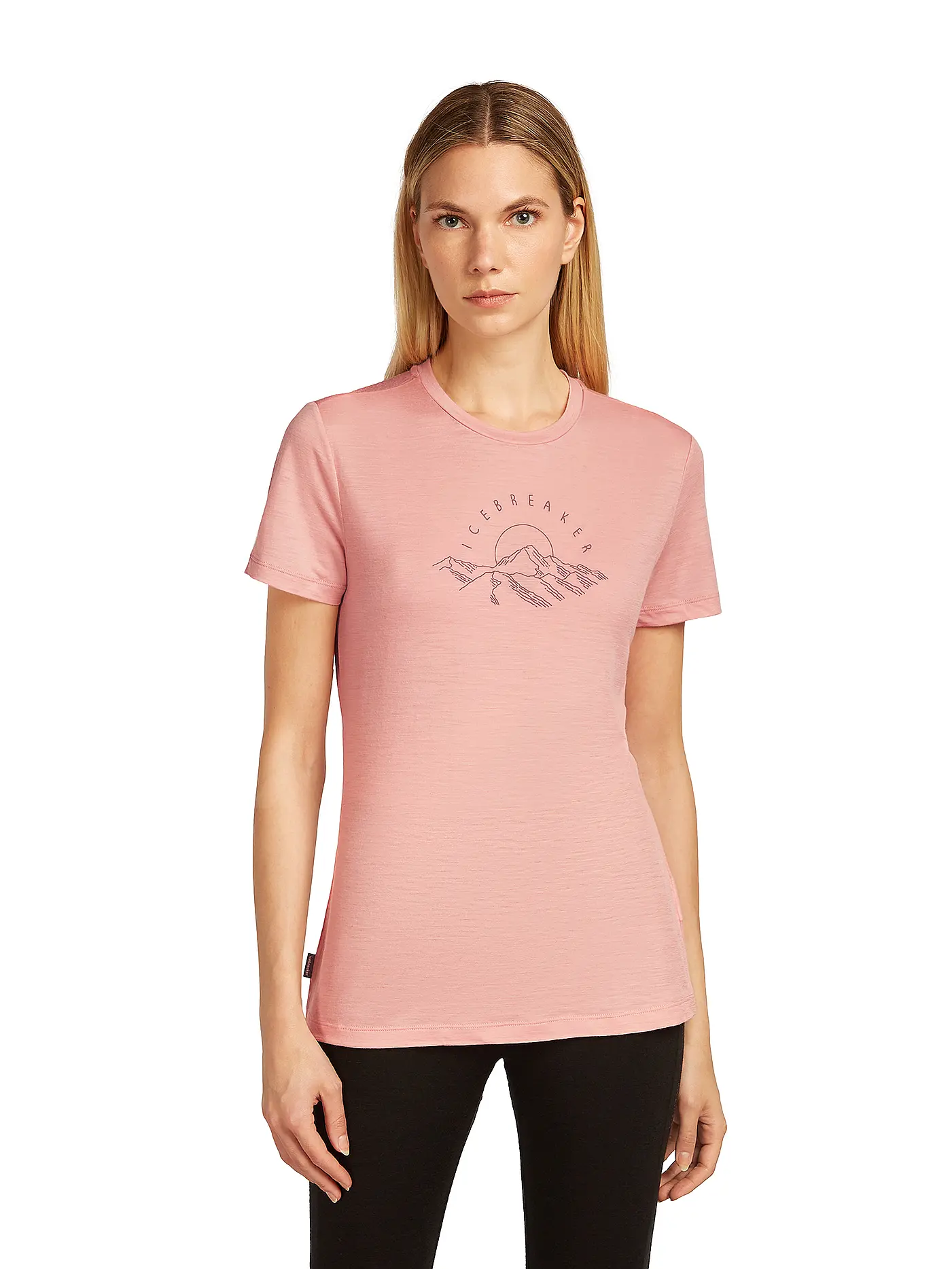 ICEBREAKER | Damen Funktionsshirt Sundrise 150 Tech | rosa