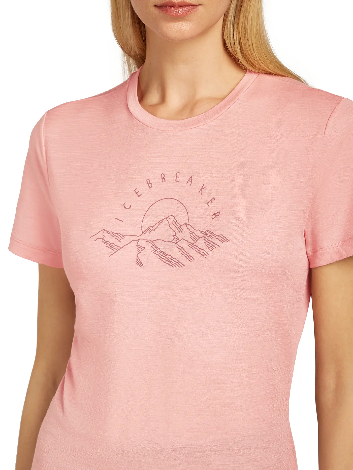 ICEBREAKER | Damen Funktionsshirt Sundrise 150 Tech | rosa