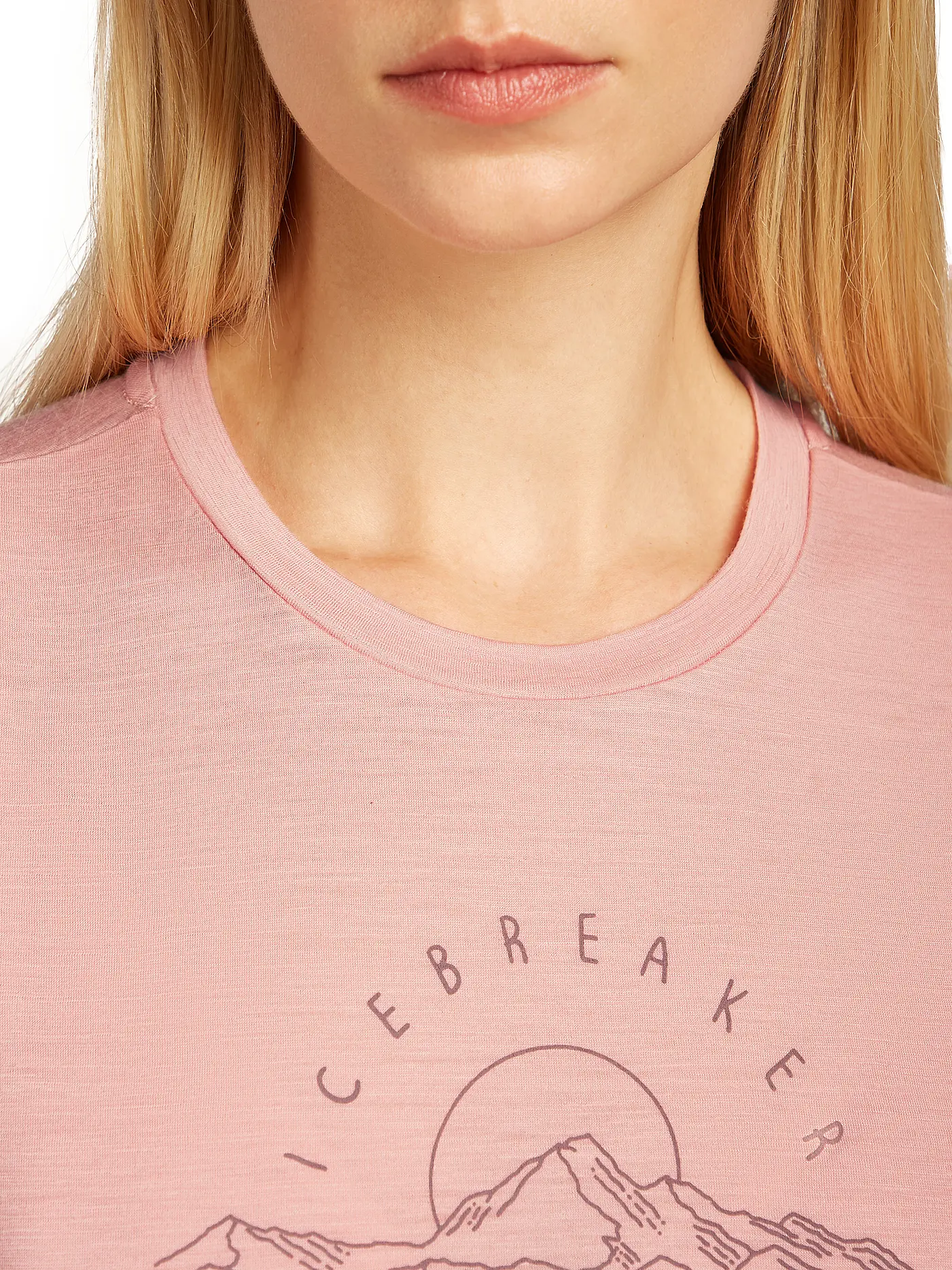ICEBREAKER | Damen Funktionsshirt Sundrise 150 Tech | rosa