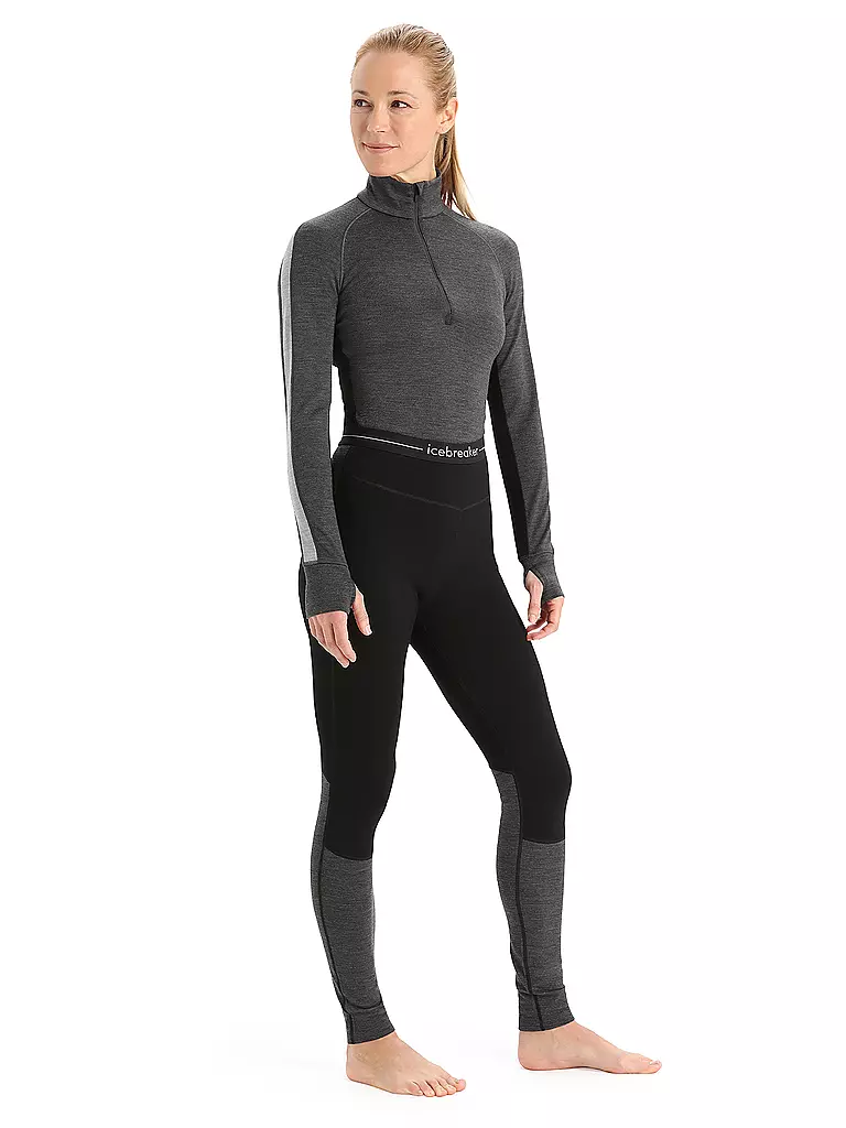 ICEBREAKER | Damen Tight ZoneKnit™ 200 | schwarz