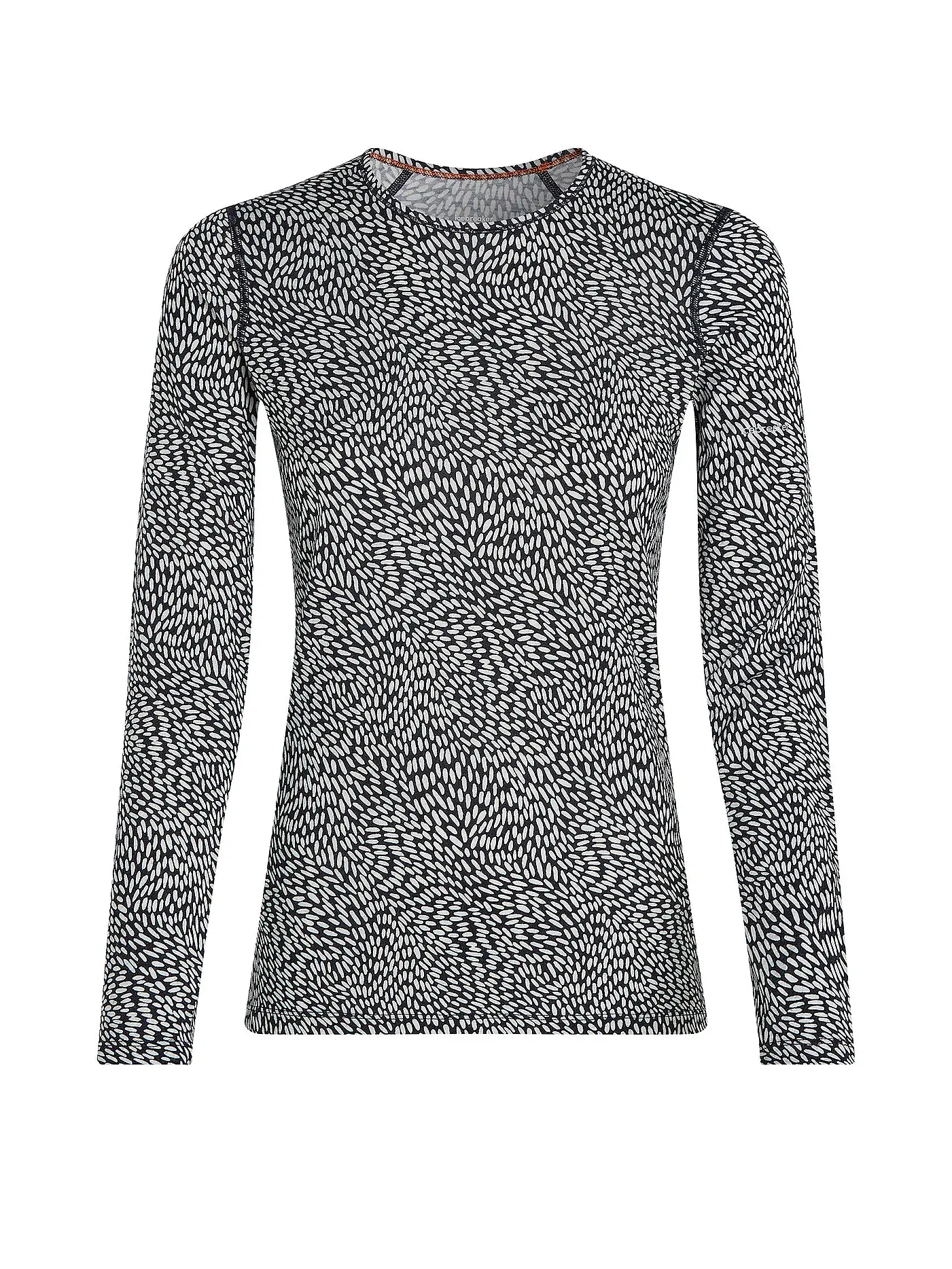 ICEBREAKER | Damen Unterzieh Shirt Oasis 200 Merino | schwarz