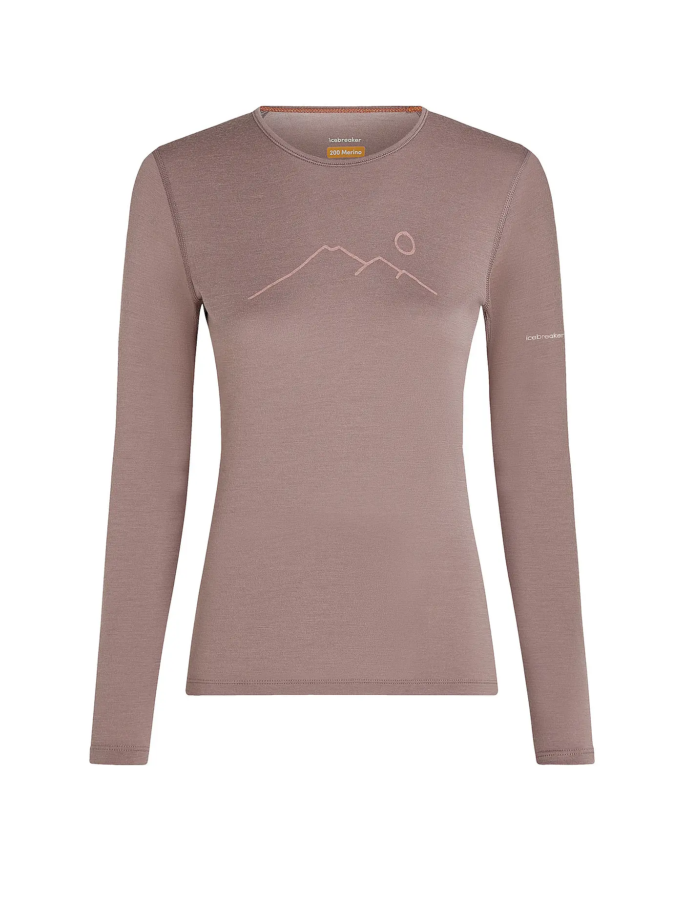 ICEBREAKER | Damen Unterzieh Shirt Oasis 200 | rosa