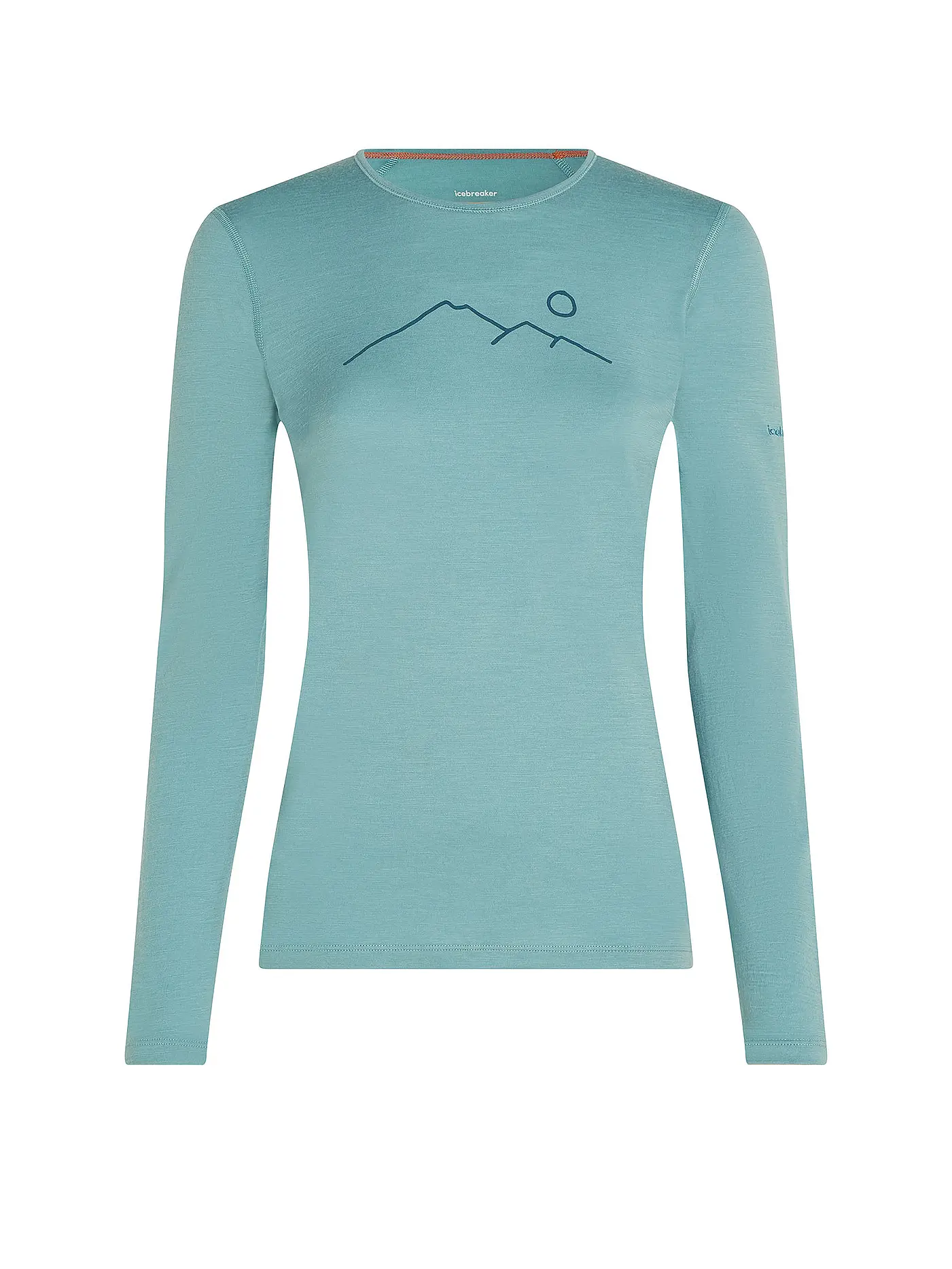 ICEBREAKER | Damen Unterzieh Shirt Oasis 200 | hellblau