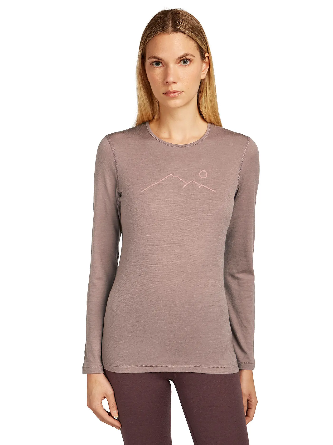 ICEBREAKER | Damen Unterzieh Shirt Oasis 200 | rosa