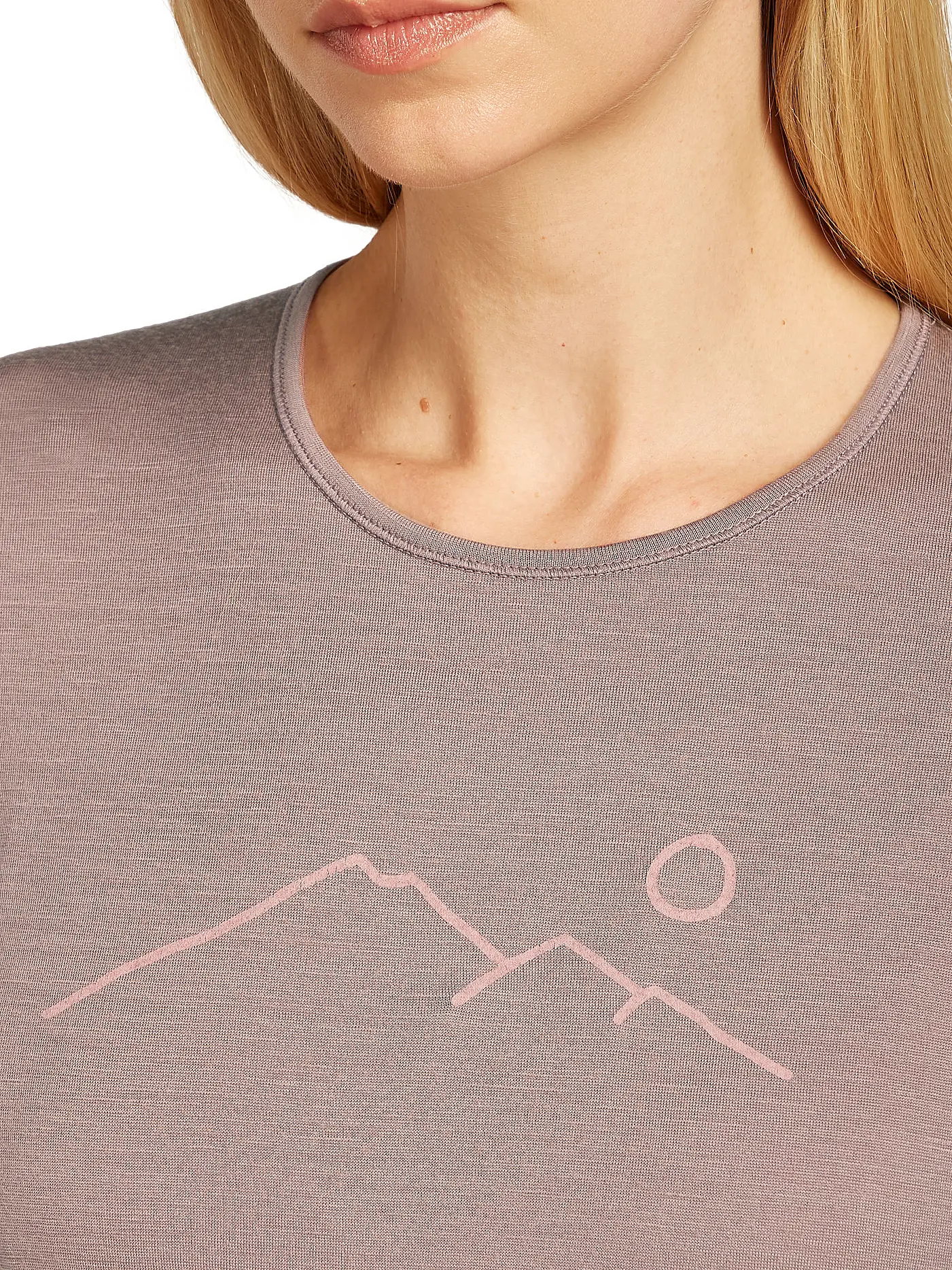ICEBREAKER | Damen Unterzieh Shirt Oasis 200 | rosa
