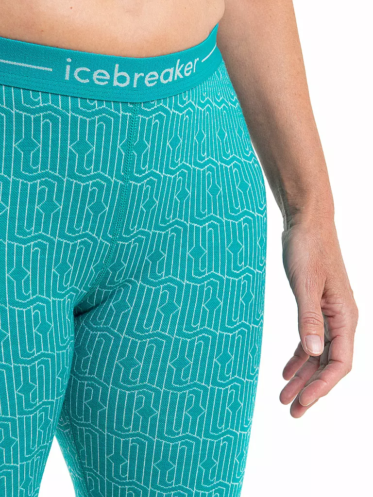 ICEBREAKER | Damen Unterzieh Tight Merino 260 Vertex Long | mint