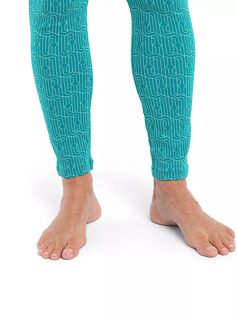 ICEBREAKER | Damen Unterzieh Tight Merino 260 Vertex Long | mint