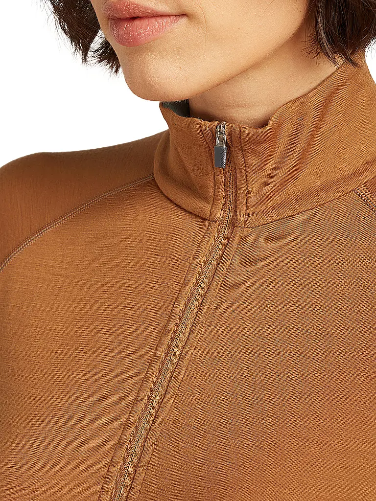 ICEBREAKER | Damen Unterzieh Zipshirt 200 ZoneKnit™ Merino | 