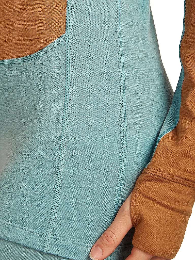 ICEBREAKER | Damen Unterzieh Zipshirt 200 ZoneKnit™ Merino | 