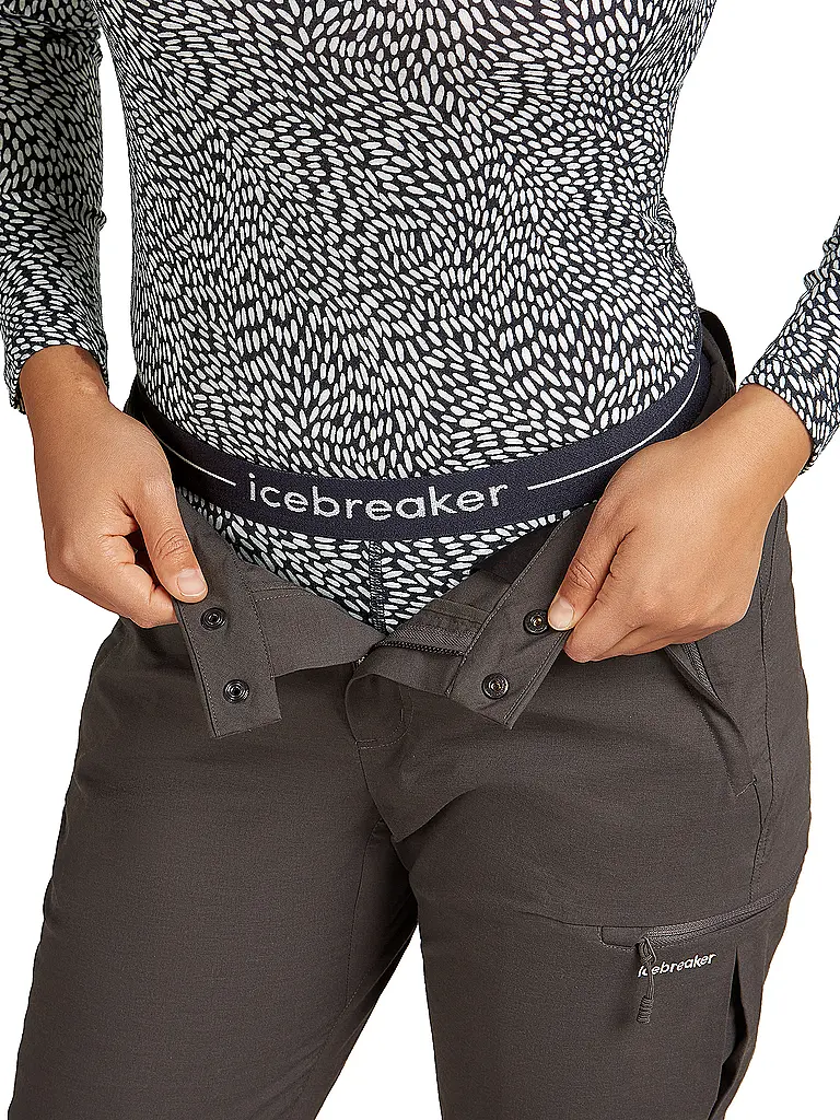 ICEBREAKER | Damen Unterziehhose Oasis 200 Merino Meliert | 