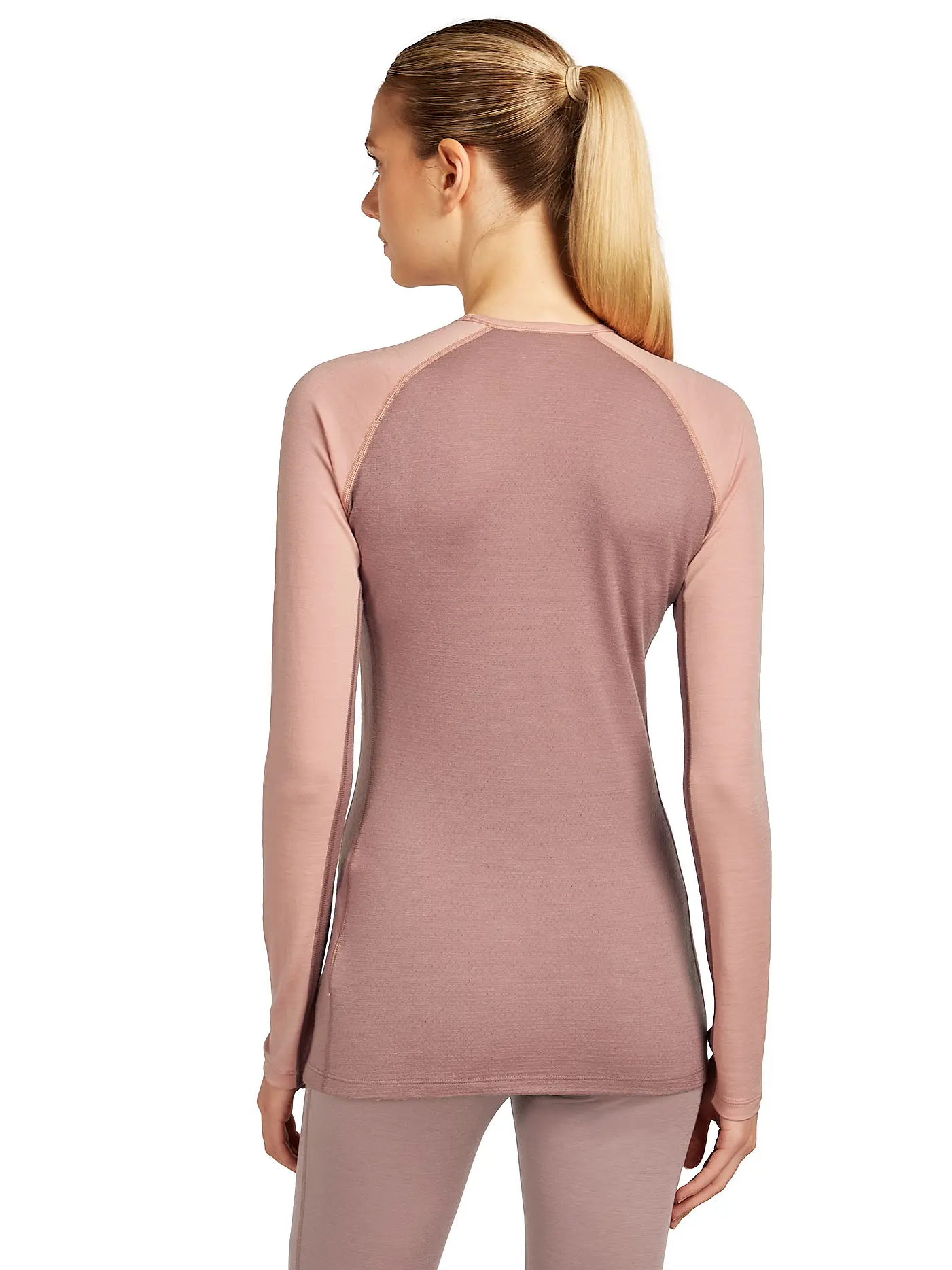 ICEBREAKER | Damen Unterziehshirt 200 ZoneKnit™ Merino | rosa