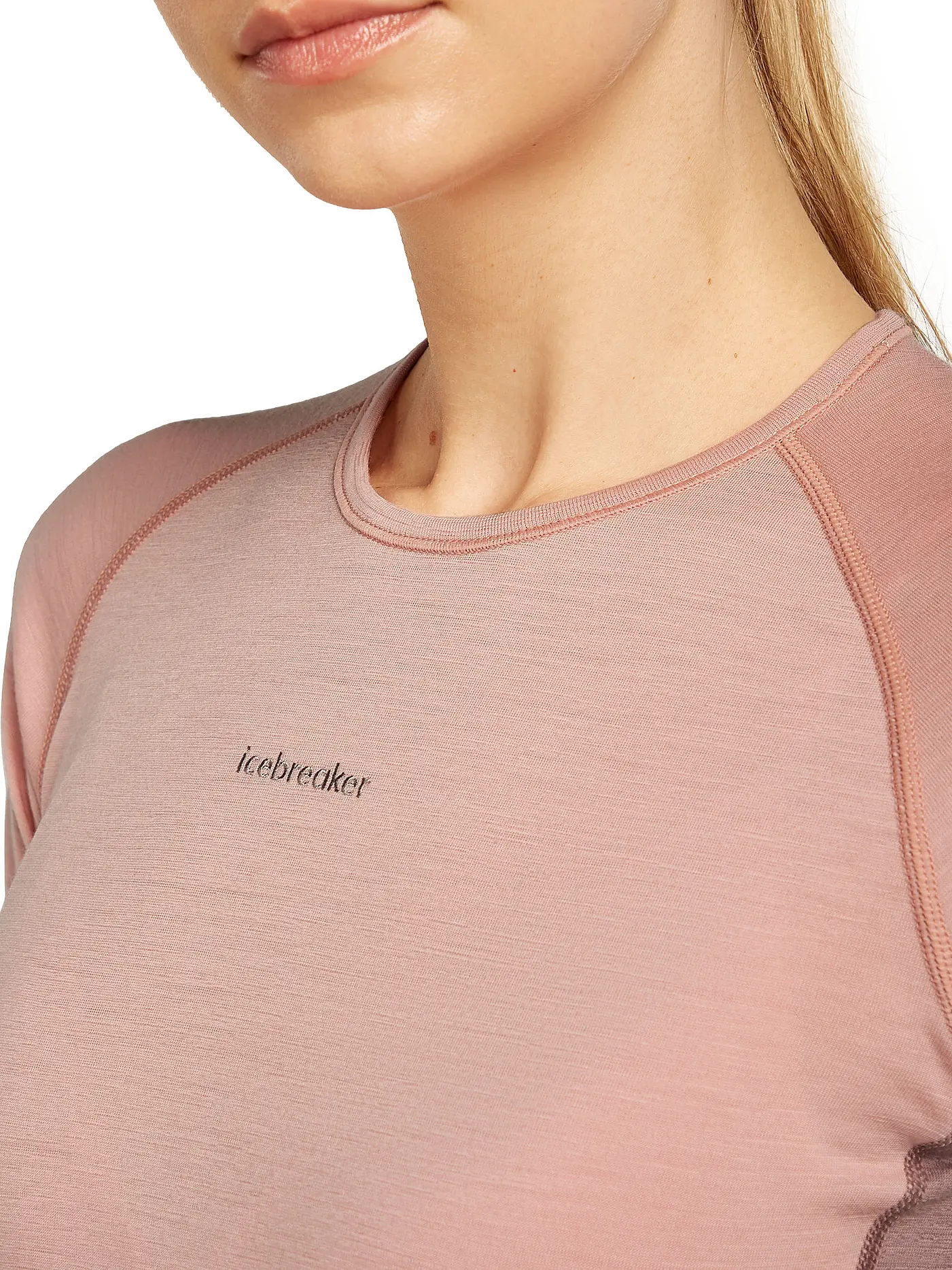 ICEBREAKER | Damen Unterziehshirt 200 ZoneKnit™ Merino | rosa