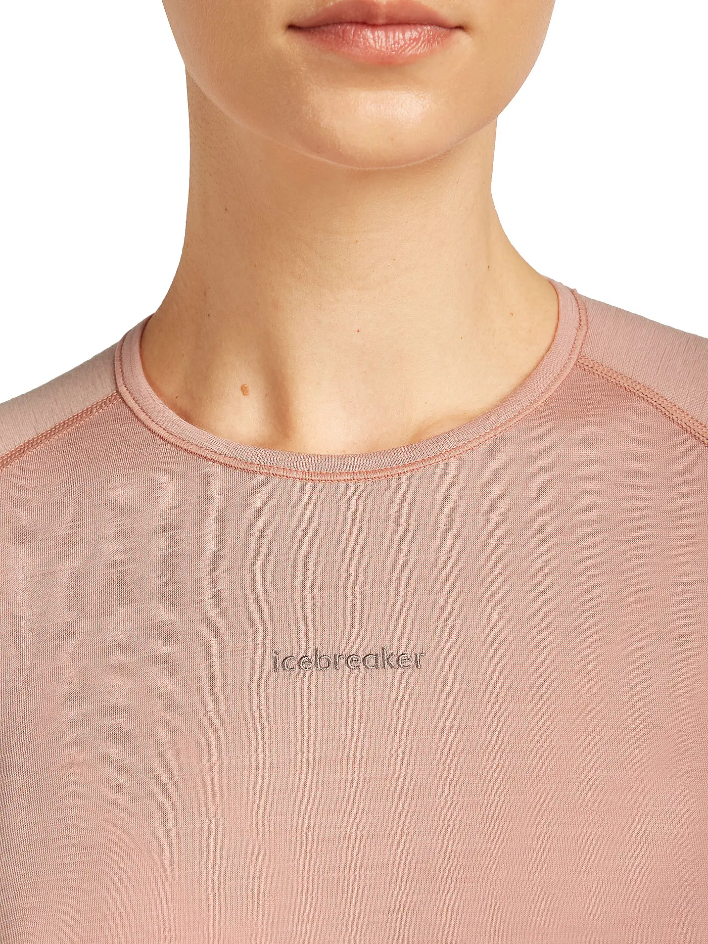 ICEBREAKER | Damen Unterziehshirt 200 ZoneKnit™ Merino | rosa
