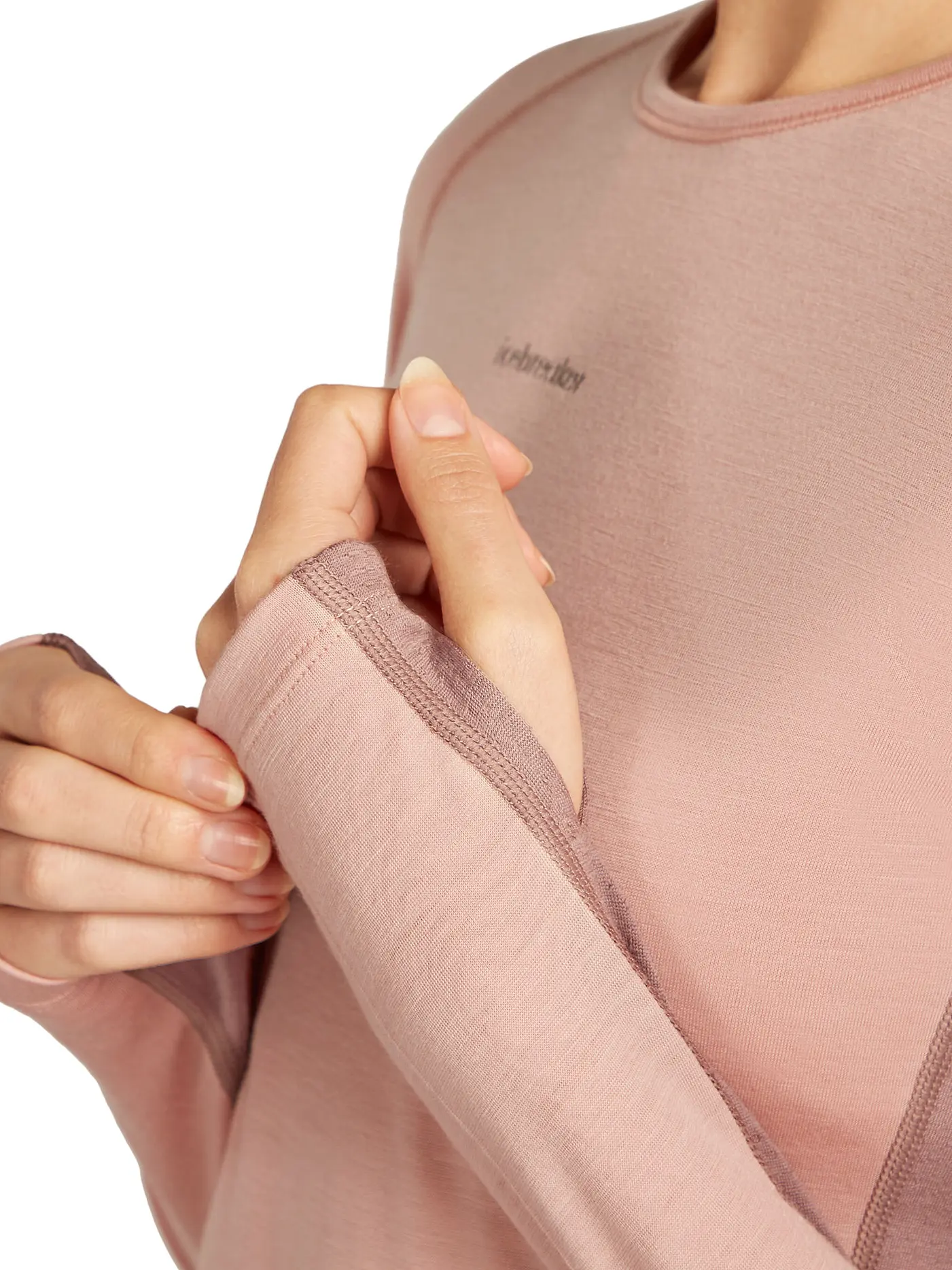 ICEBREAKER | Damen Unterziehshirt 200 ZoneKnit™ Merino | rosa