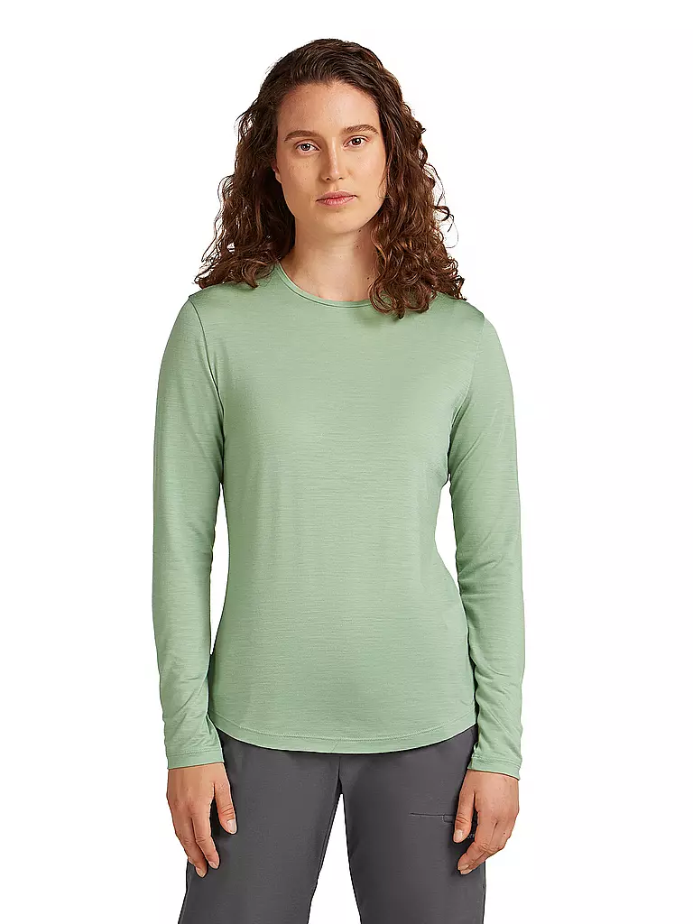ICEBREAKER | Damen Unterziehshirt Sphere III 125 Cool-Lite | schwarz