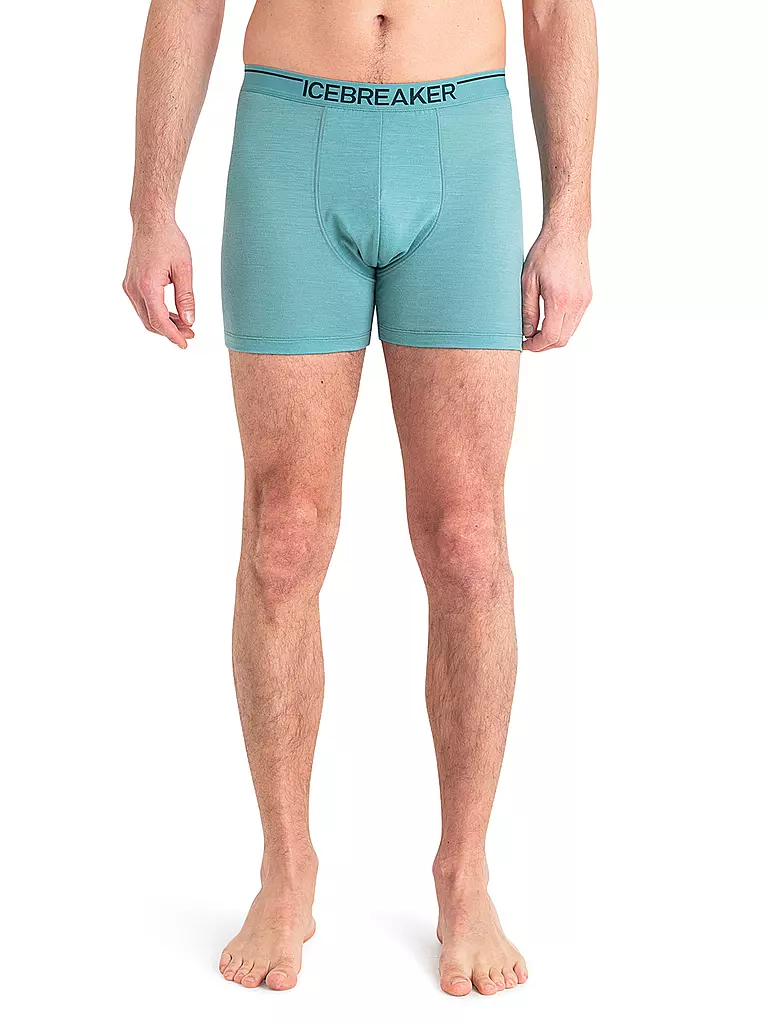 ICEBREAKER | Herren Boxershort Merino Anatomica | hellblau