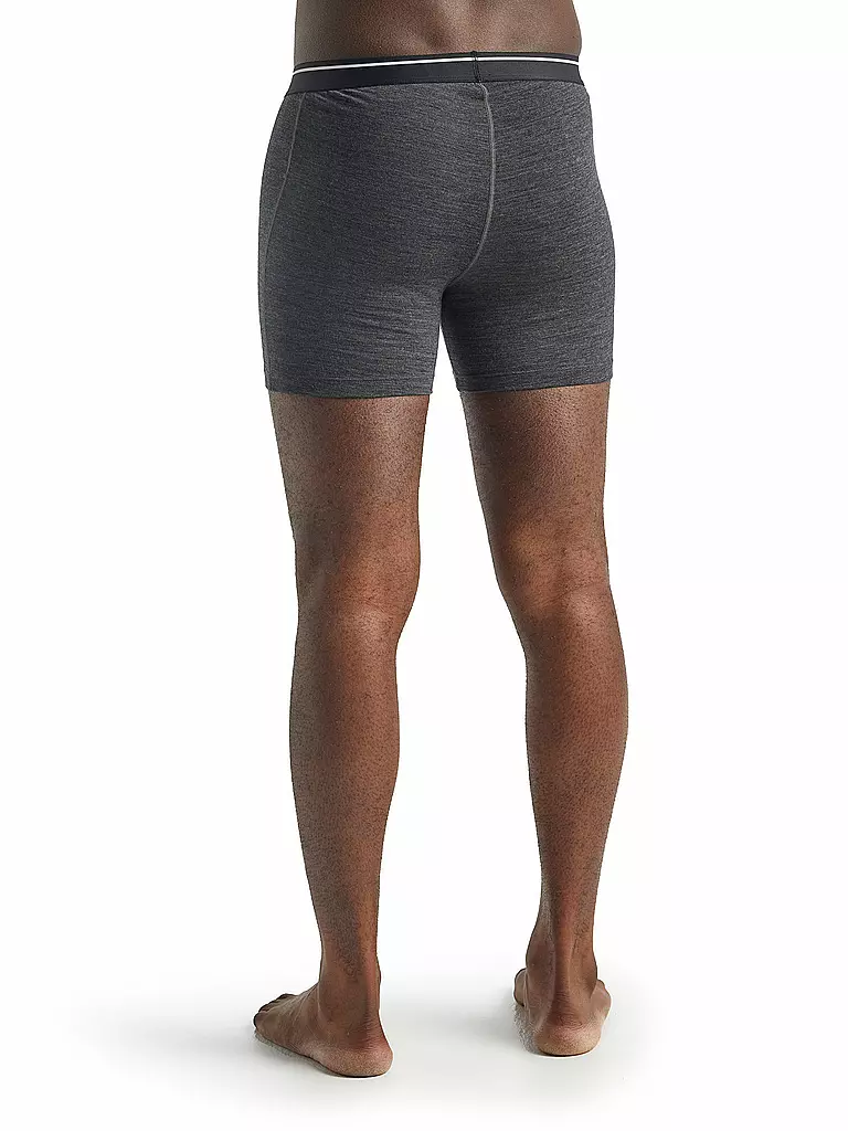 ICEBREAKER | Herren Boxershort Merino Anatomica | grau