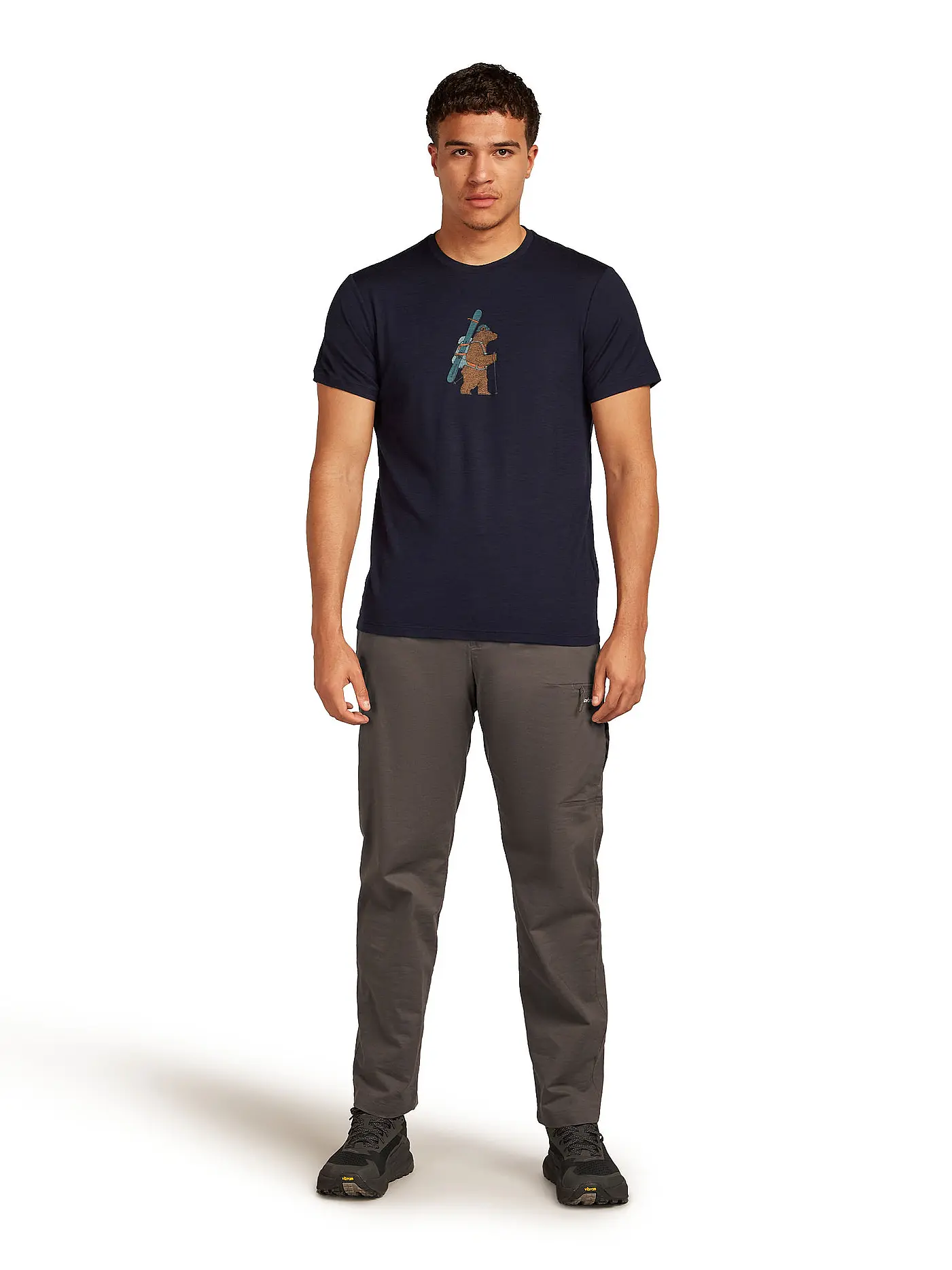 ICEBREAKER | Herren Funktionsshirt Bear Tour 150 Tech | dunkelblau