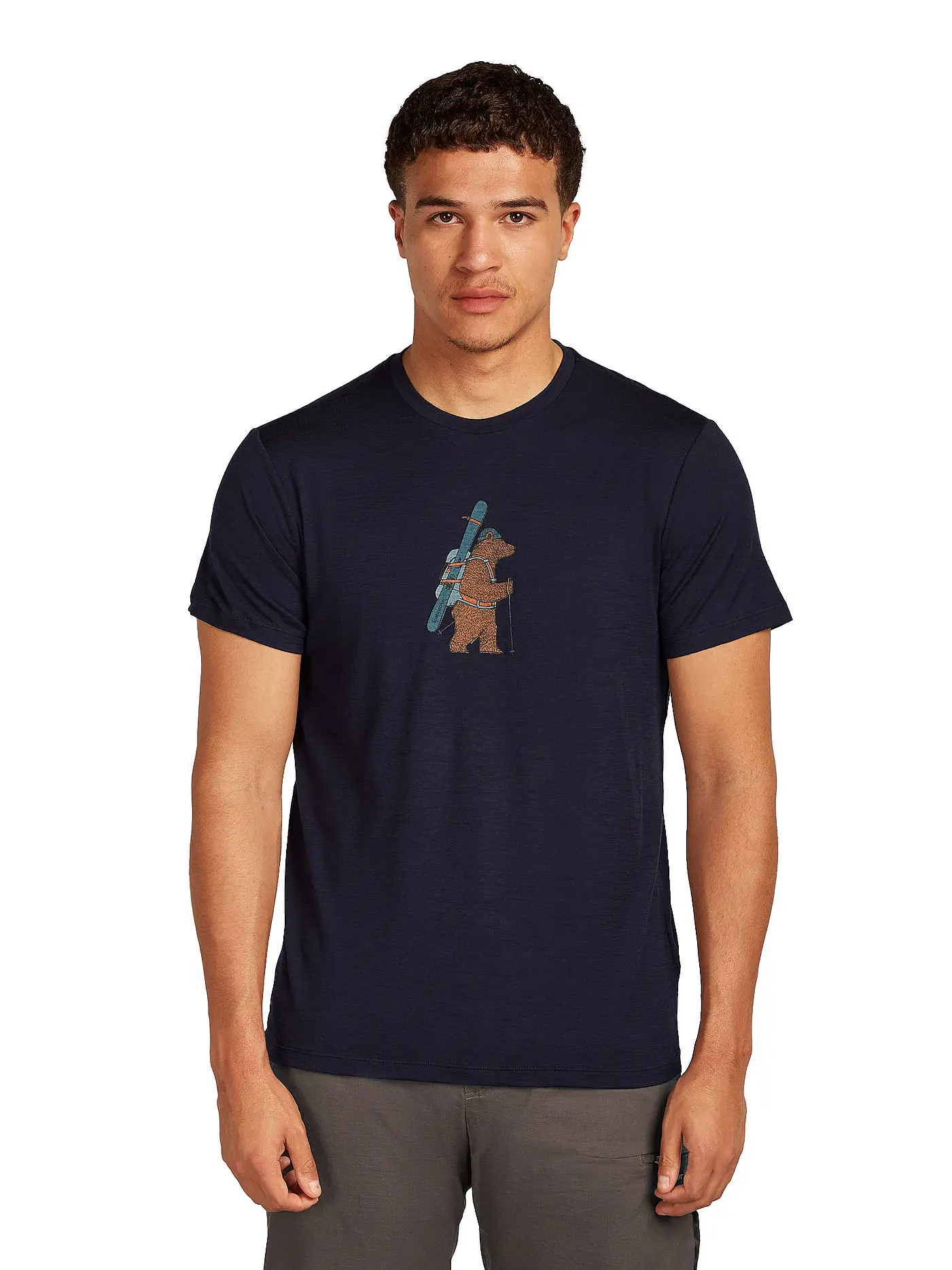 ICEBREAKER | Herren Funktionsshirt Bear Tour 150 Tech | dunkelblau