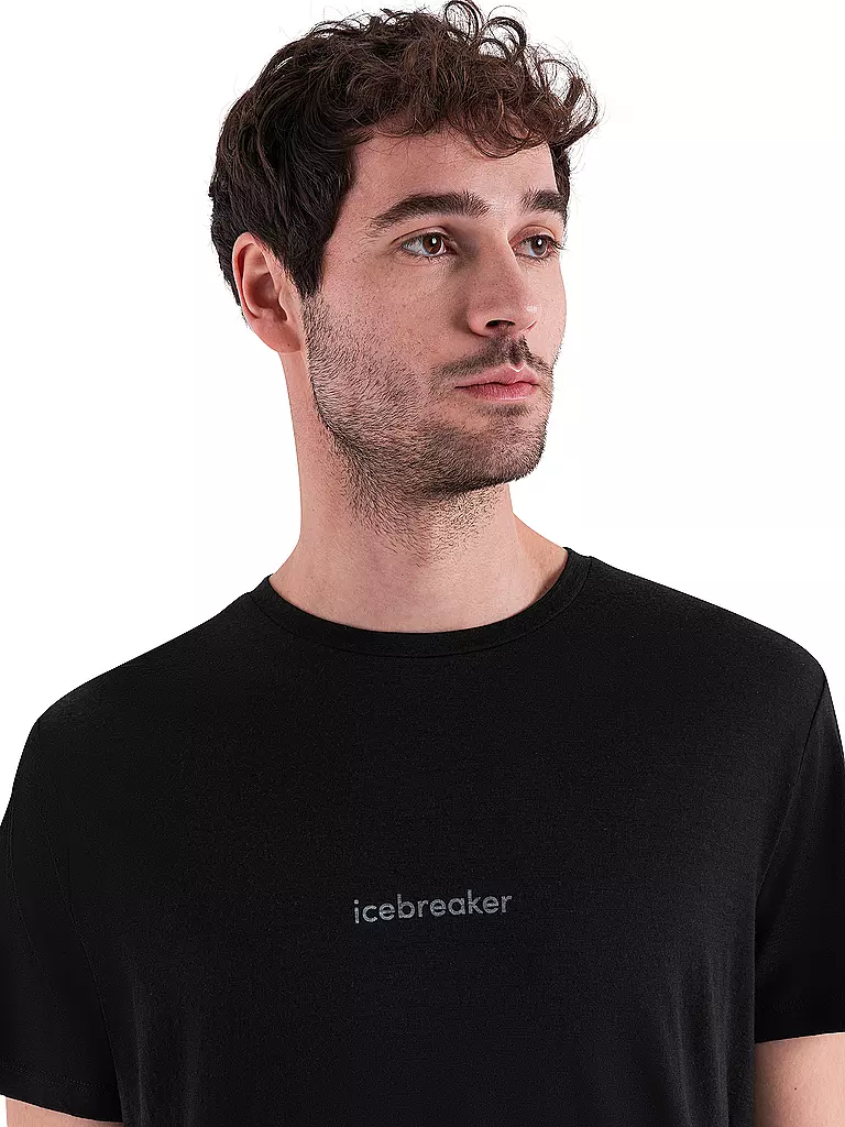 ICEBREAKER | Herren Funktionsshirt Lumi 150 Tech Lite3 | schwarz