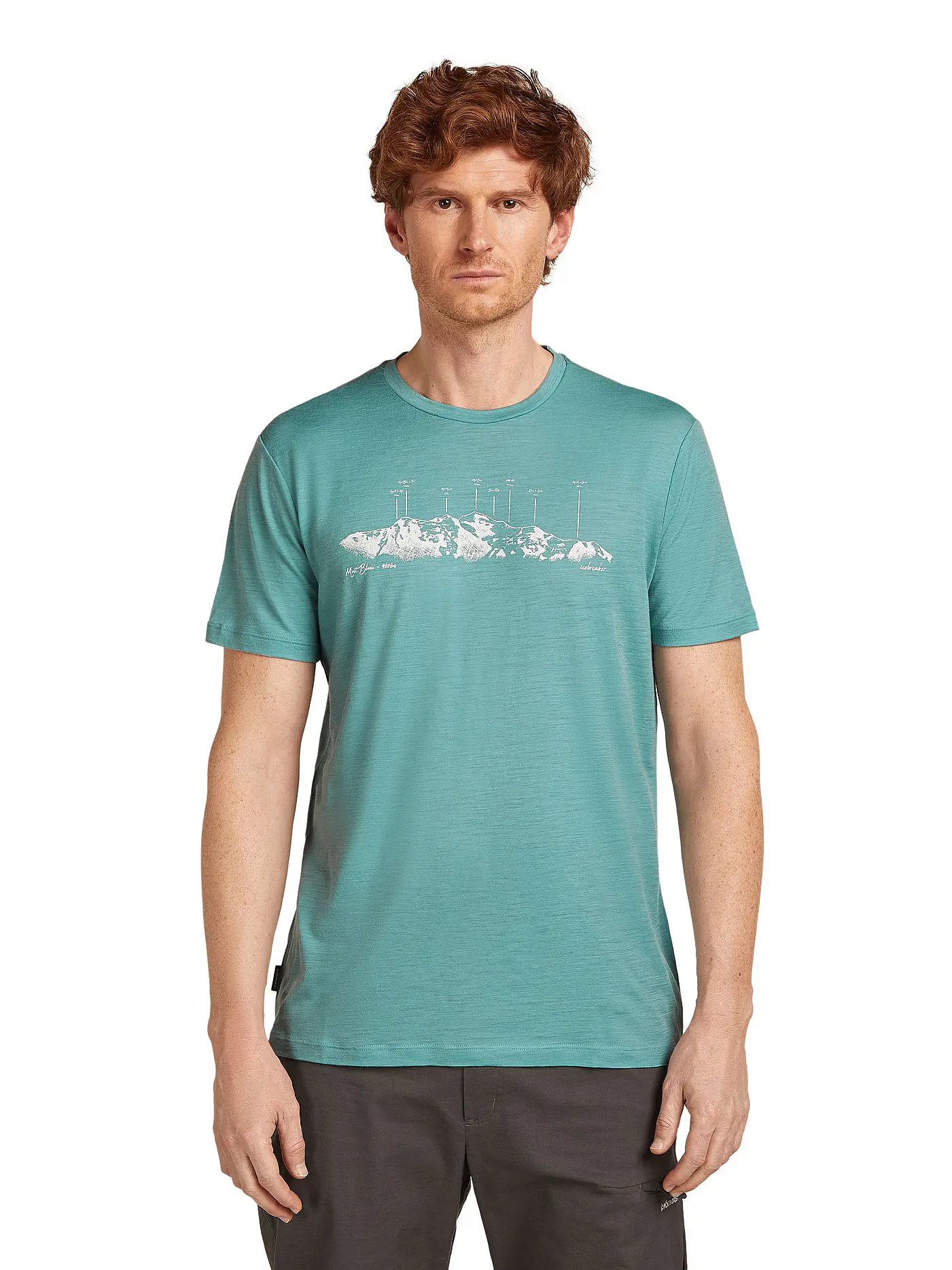 ICEBREAKER | Herren Funktionsshirt Massif Trail 150 Tech | hellblau