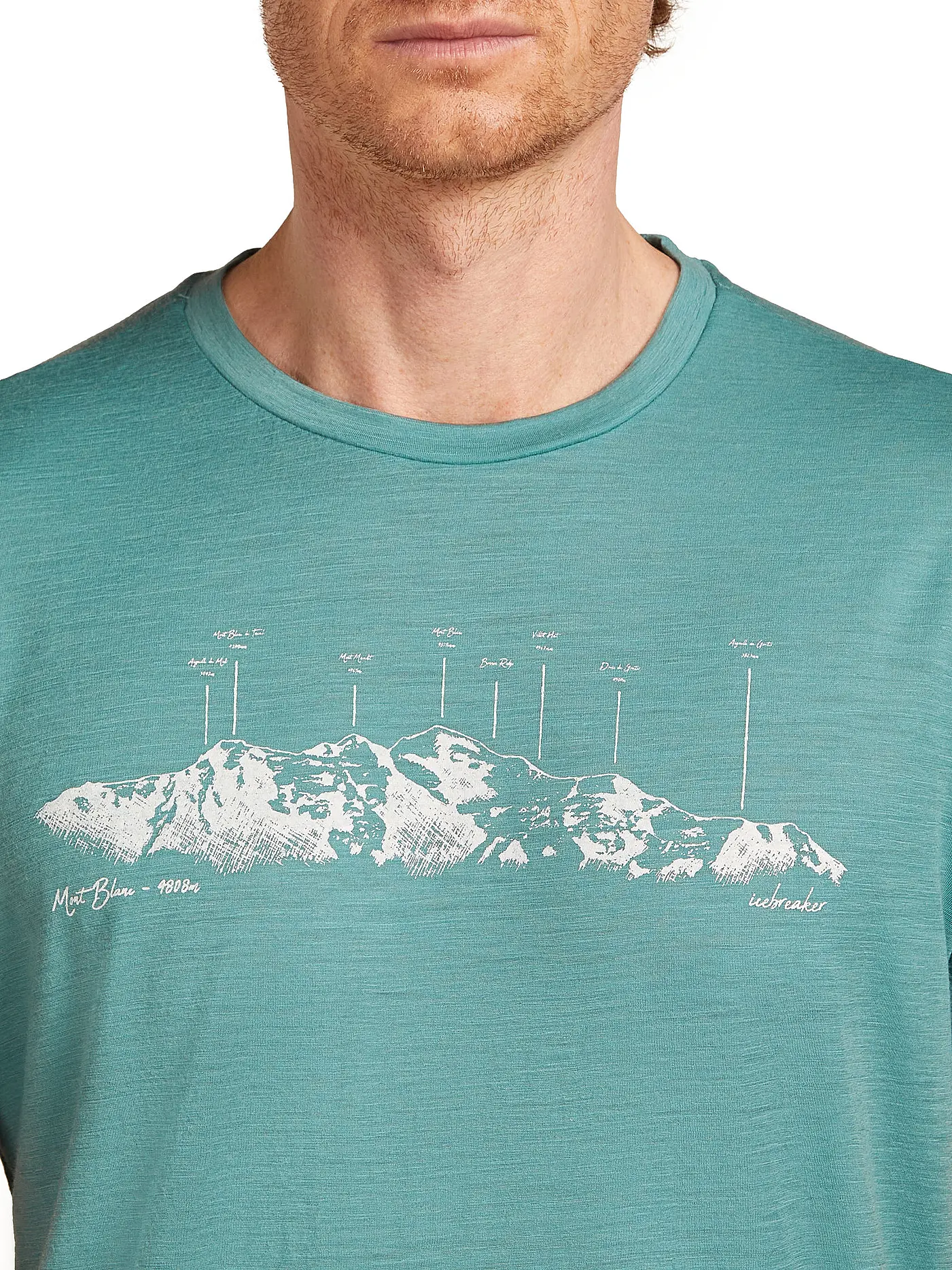 ICEBREAKER | Herren Funktionsshirt Massif Trail 150 Tech | hellblau