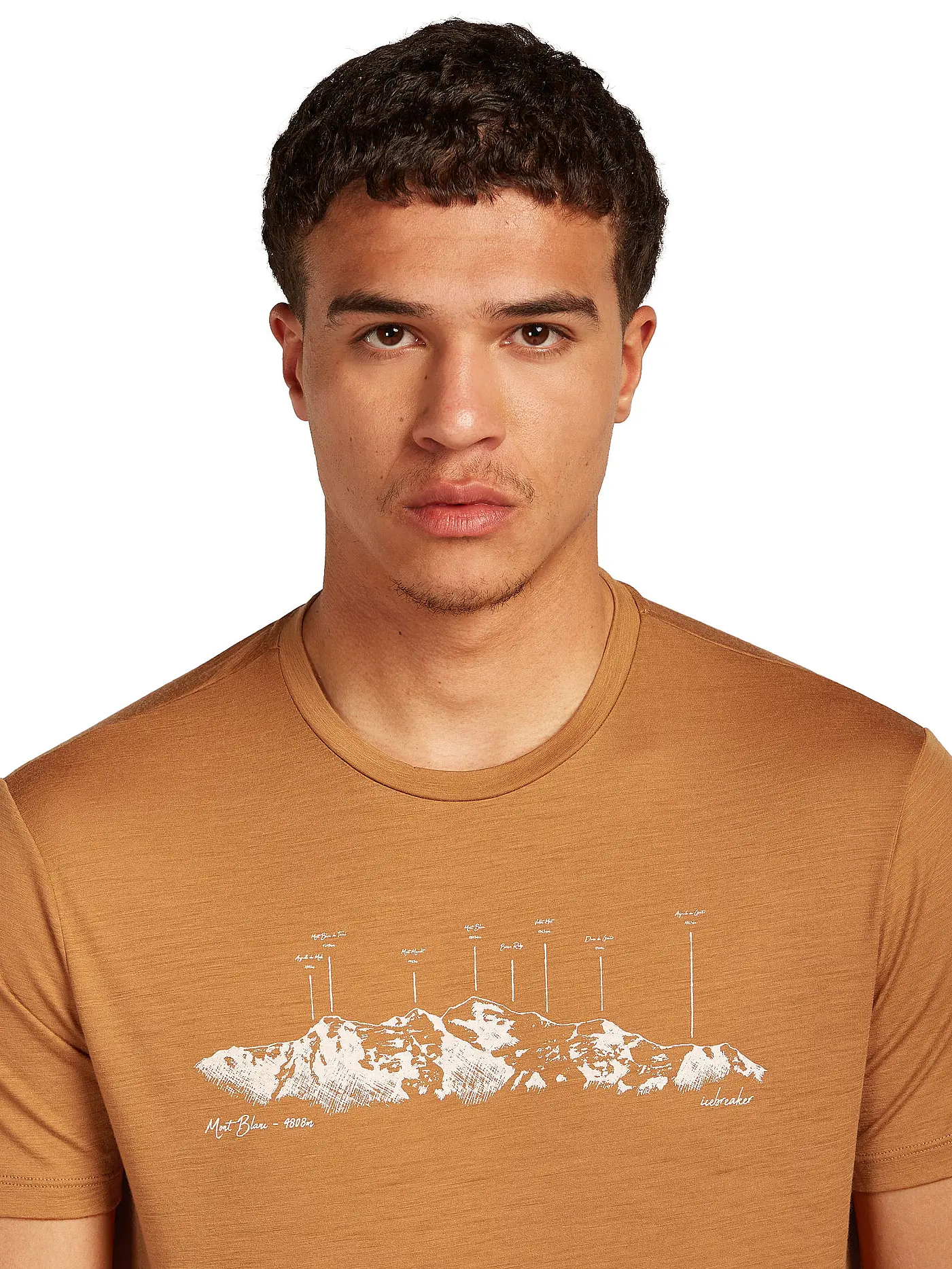 ICEBREAKER | Herren Funktionsshirt Massif Trail 150 Tech | senf