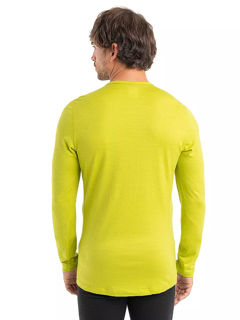 ICEBREAKER | Herren Funktionsshirt Merino 200 Oasis  | senf