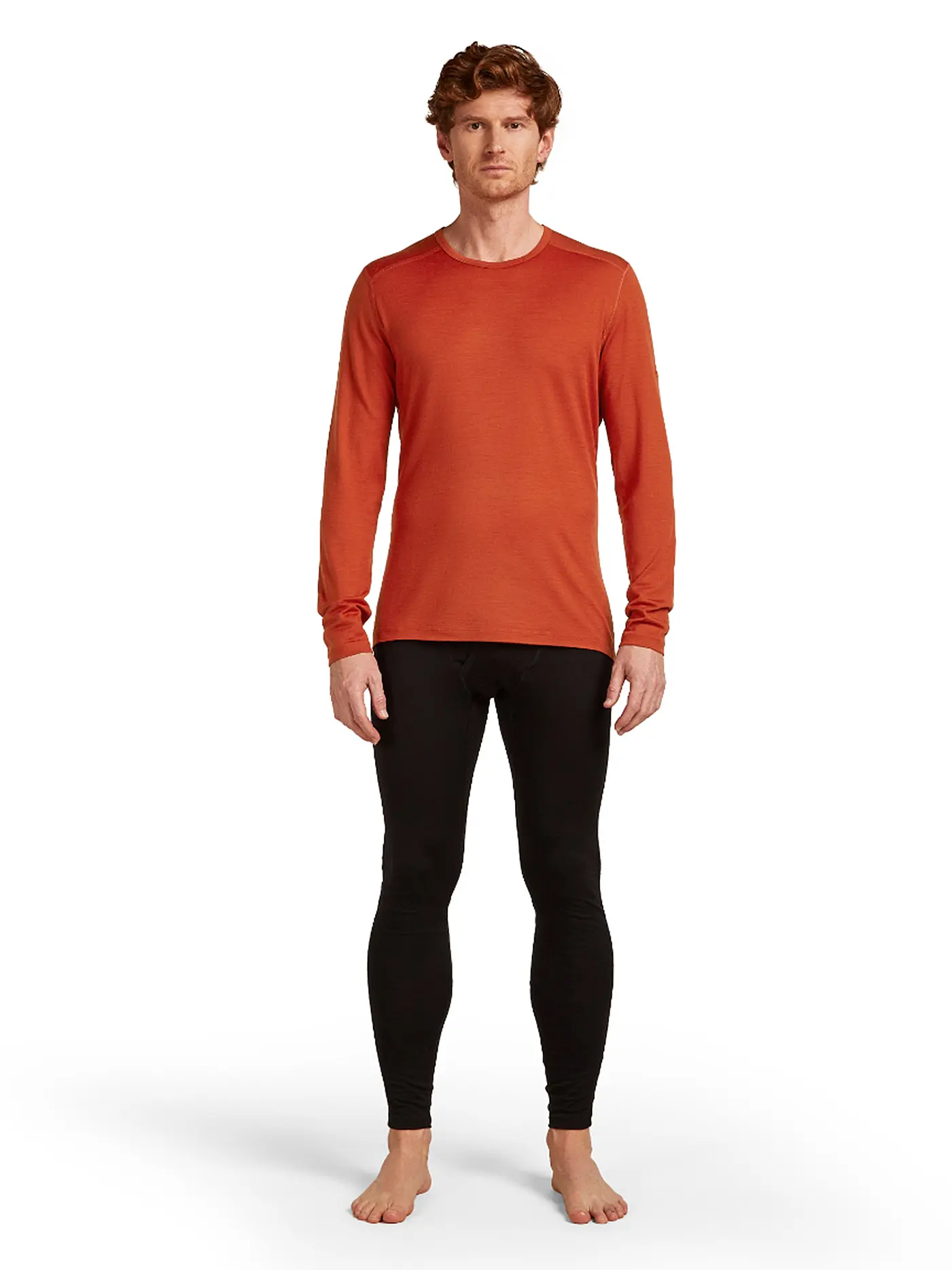 ICEBREAKER | Herren Funktionsshirt Merino 200 Oasis LS | kupfer