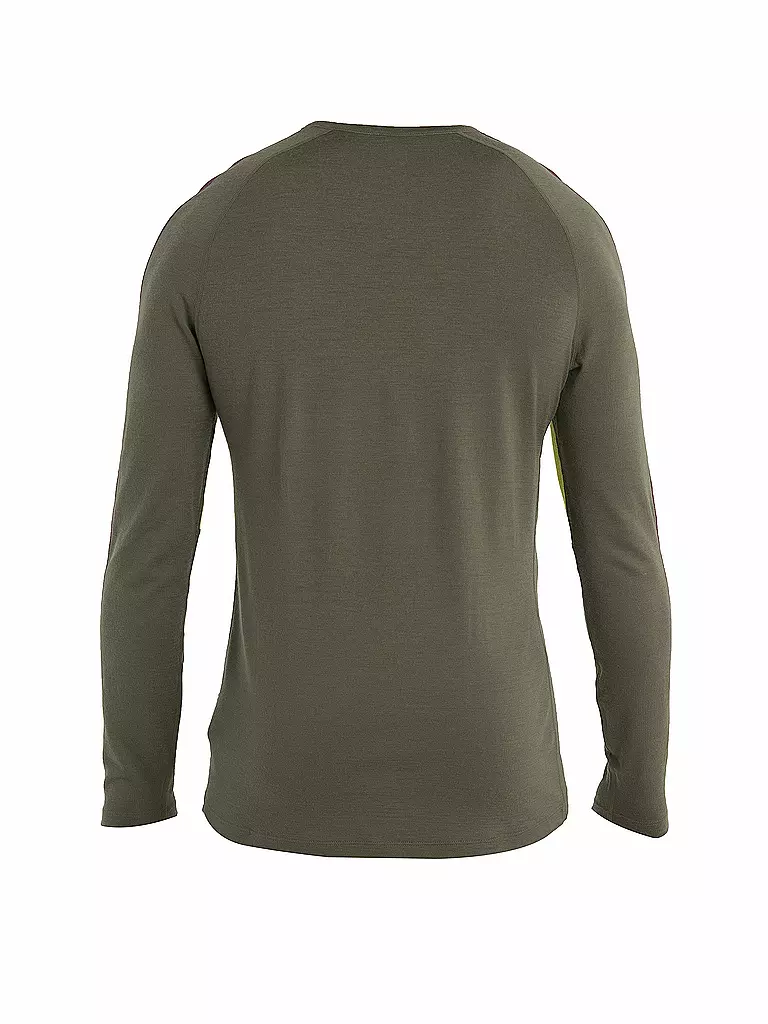 ICEBREAKER | Herren Funktionsshirt Merino 200 Sonebula | olive