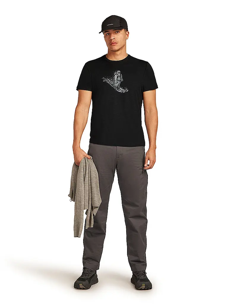 ICEBREAKER | Herren Funktionsshirt Skiing Yeti 150 Merino Druck | 