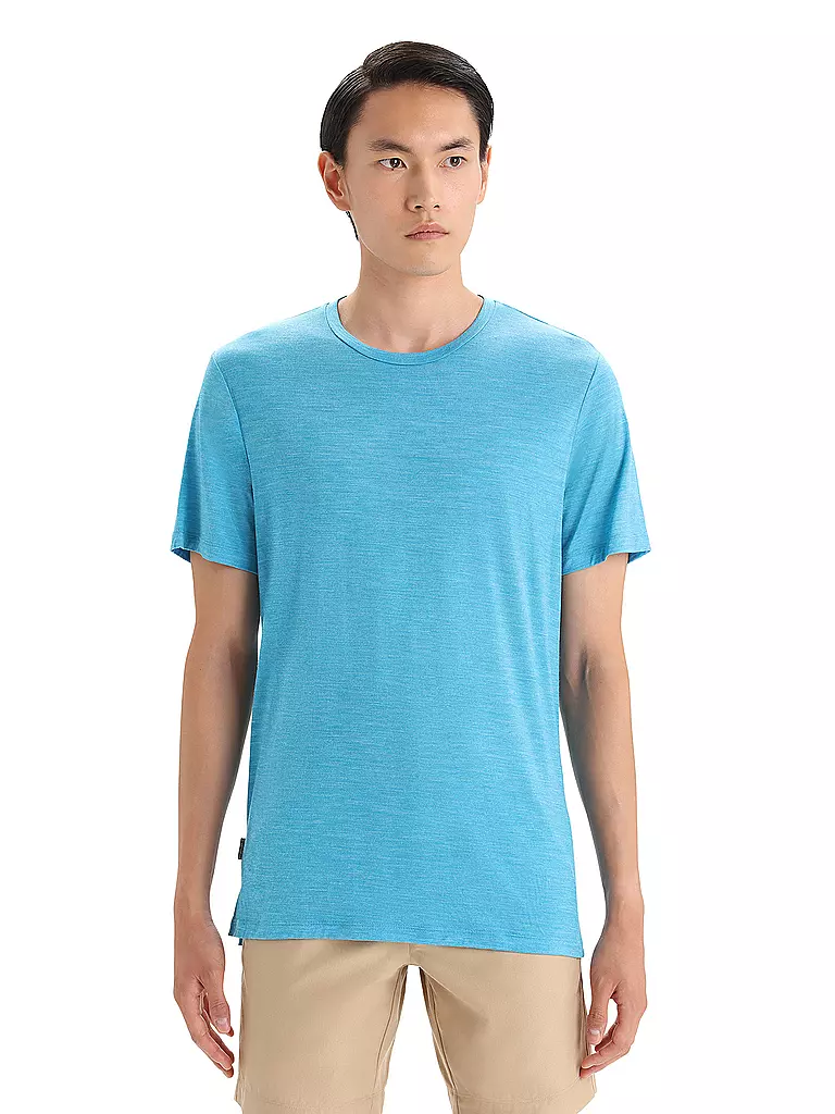 ICEBREAKER | Herren Funktionsshirt Sphere II Merino | blau