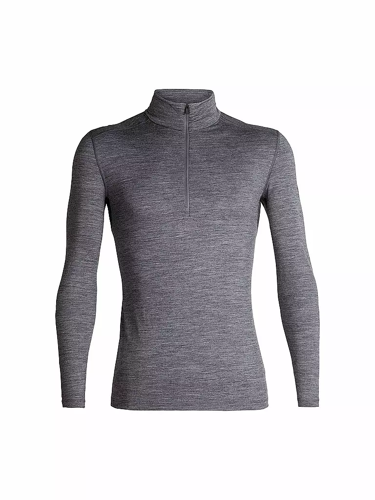 ICEBREAKER | Herren Langarmshirt Merino 200 Oasis Half Zip | grau