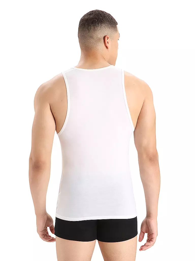 ICEBREAKER | Herren Tanktop Anatomica | weiss