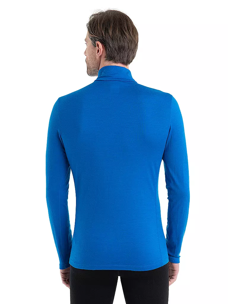 ICEBREAKER | Herren Tourenshirt Merino 200 Oasis LS Half Zip | blau