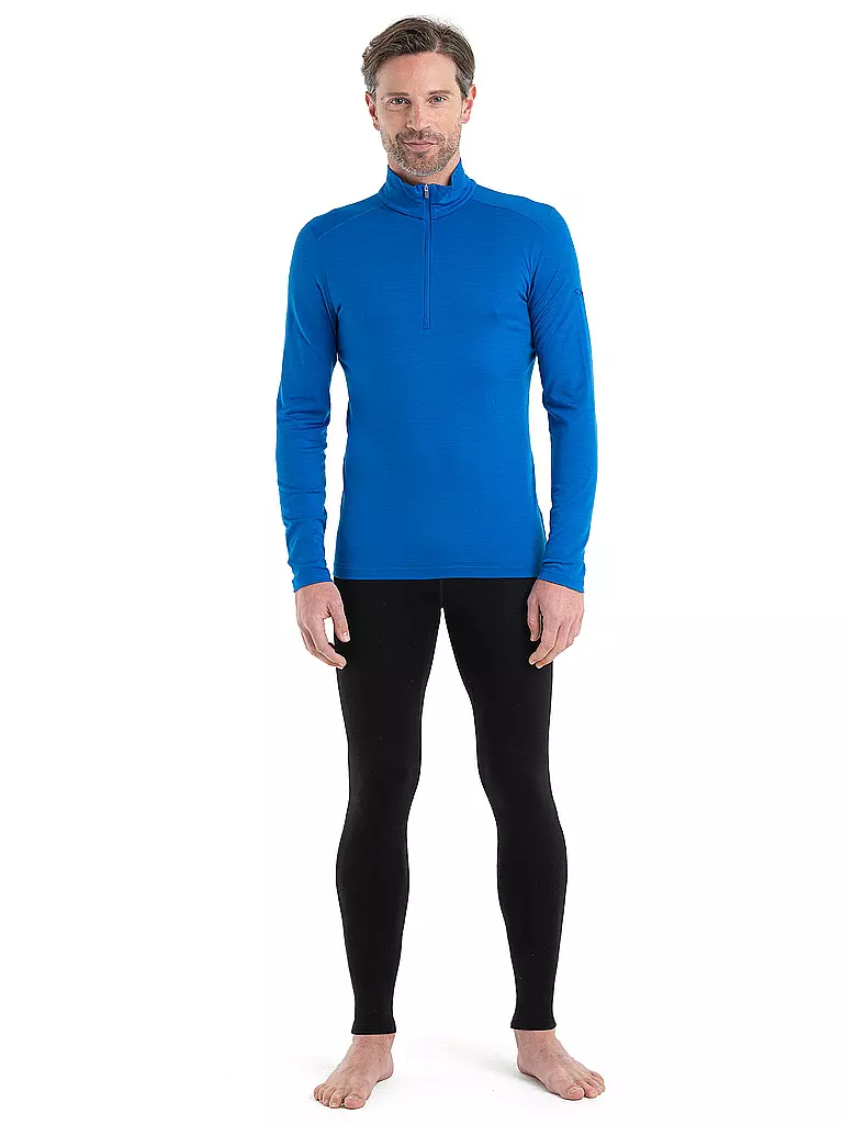 ICEBREAKER | Herren Tourenshirt Merino 200 Oasis LS Half Zip | blau
