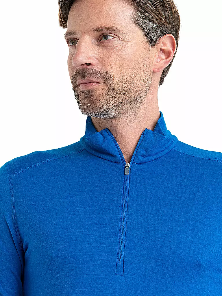ICEBREAKER | Herren Tourenshirt Merino 200 Oasis LS Half Zip | blau
