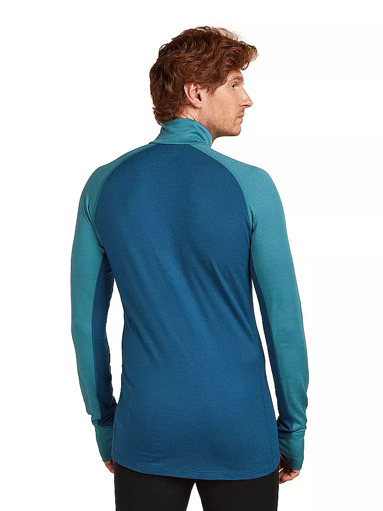 ICEBREAKER | Herren Unterzieh Zipshirt 200 Merino ZoneKnit | 