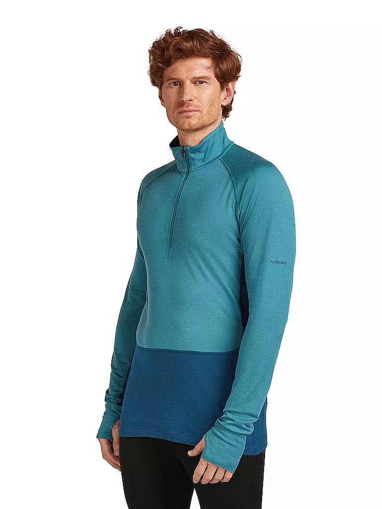 ICEBREAKER | Herren Unterzieh Zipshirt 200 Merino ZoneKnit | 