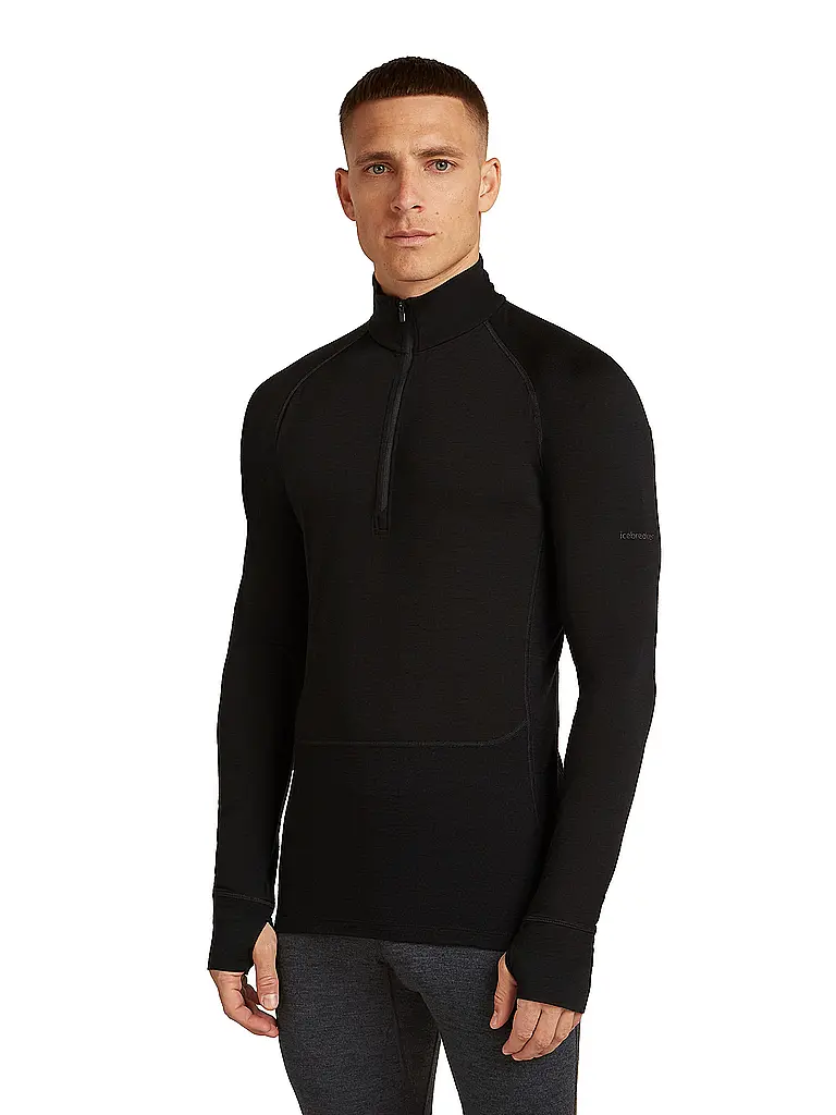 ICEBREAKER | Herren Unterzieh Zipshirt 200 Merino ZoneKnit | 