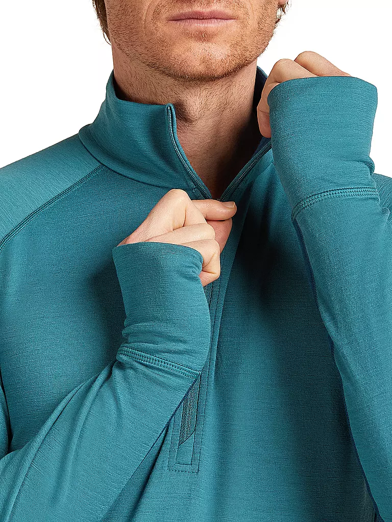 ICEBREAKER | Herren Unterzieh Zipshirt 200 Merino ZoneKnit | 